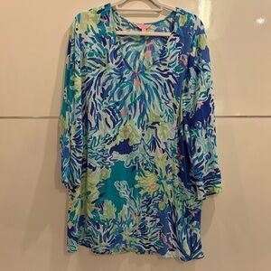 Lilly Pulitzer Lantana Tunic in Wade and Sea